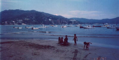 kids on beach